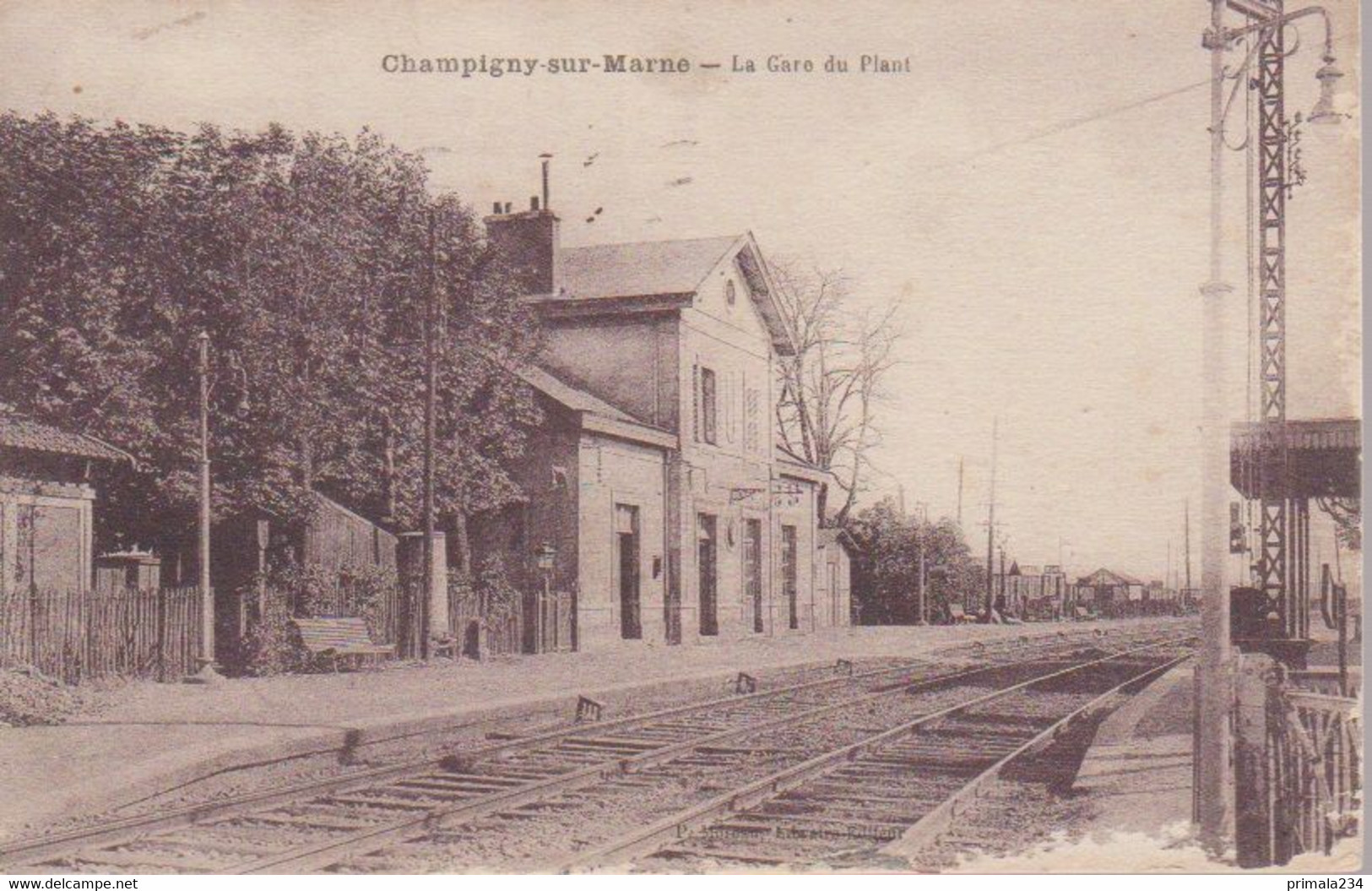 CHAMPIGNY SUR MARNE- LA GARE - Champigny Sur Marne