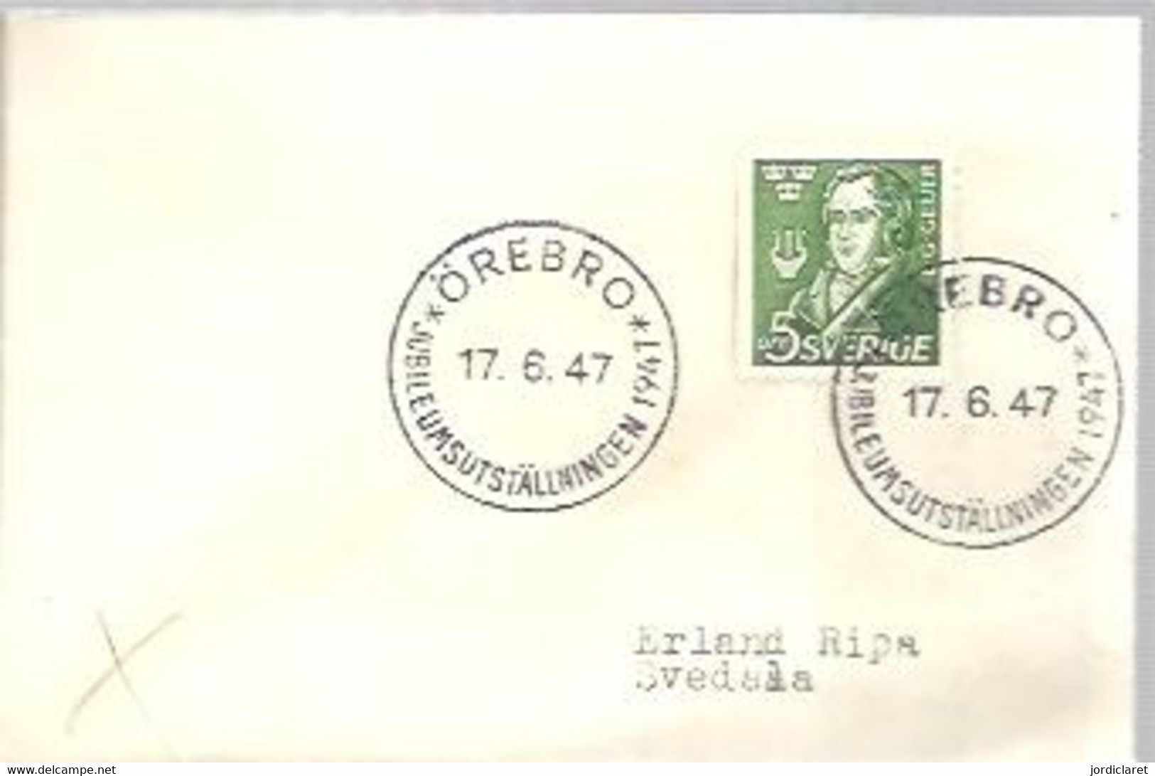 POSTMARKET  1947  0REBRO - 1930- ... Coil Stamps II