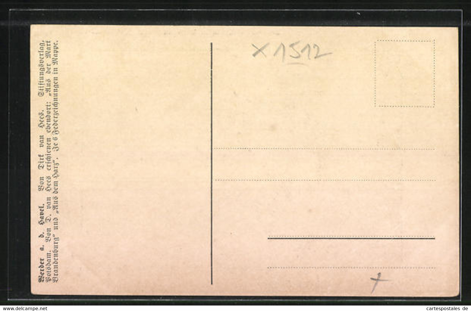 Künstler-AK Werder A.d. Havel, Ortsansicht - Werder