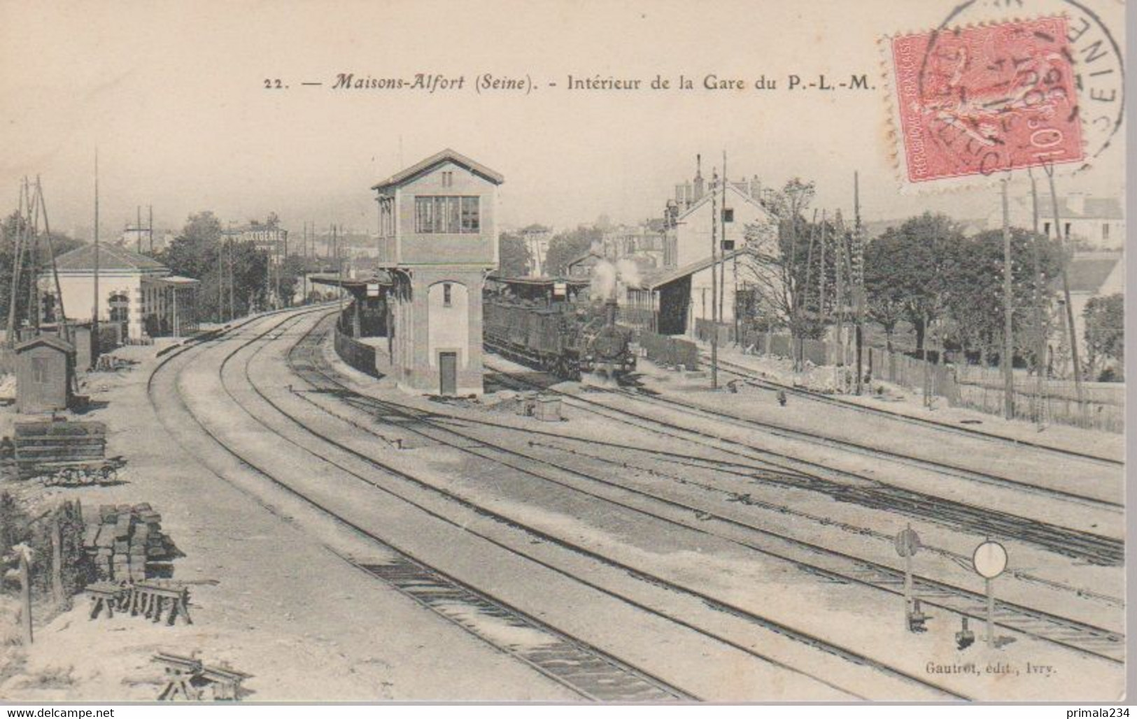 MAISONS ALFORT - INTERIEUR DE LA GARE - Maisons Alfort