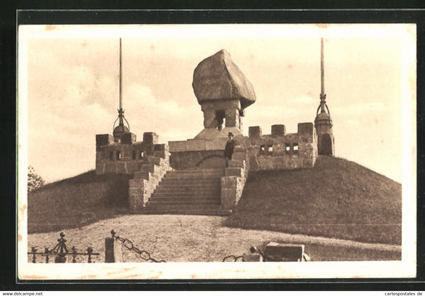 AK Meldorf I. H., Dusenddüwelswarf-Denkmal - Meldorf