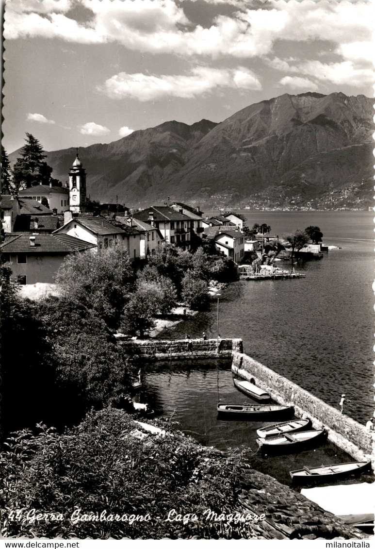 Gerra - Gambarogno - Lago Maggiore (44) * 19. 4. 1961 - Cugnasco-Gerra