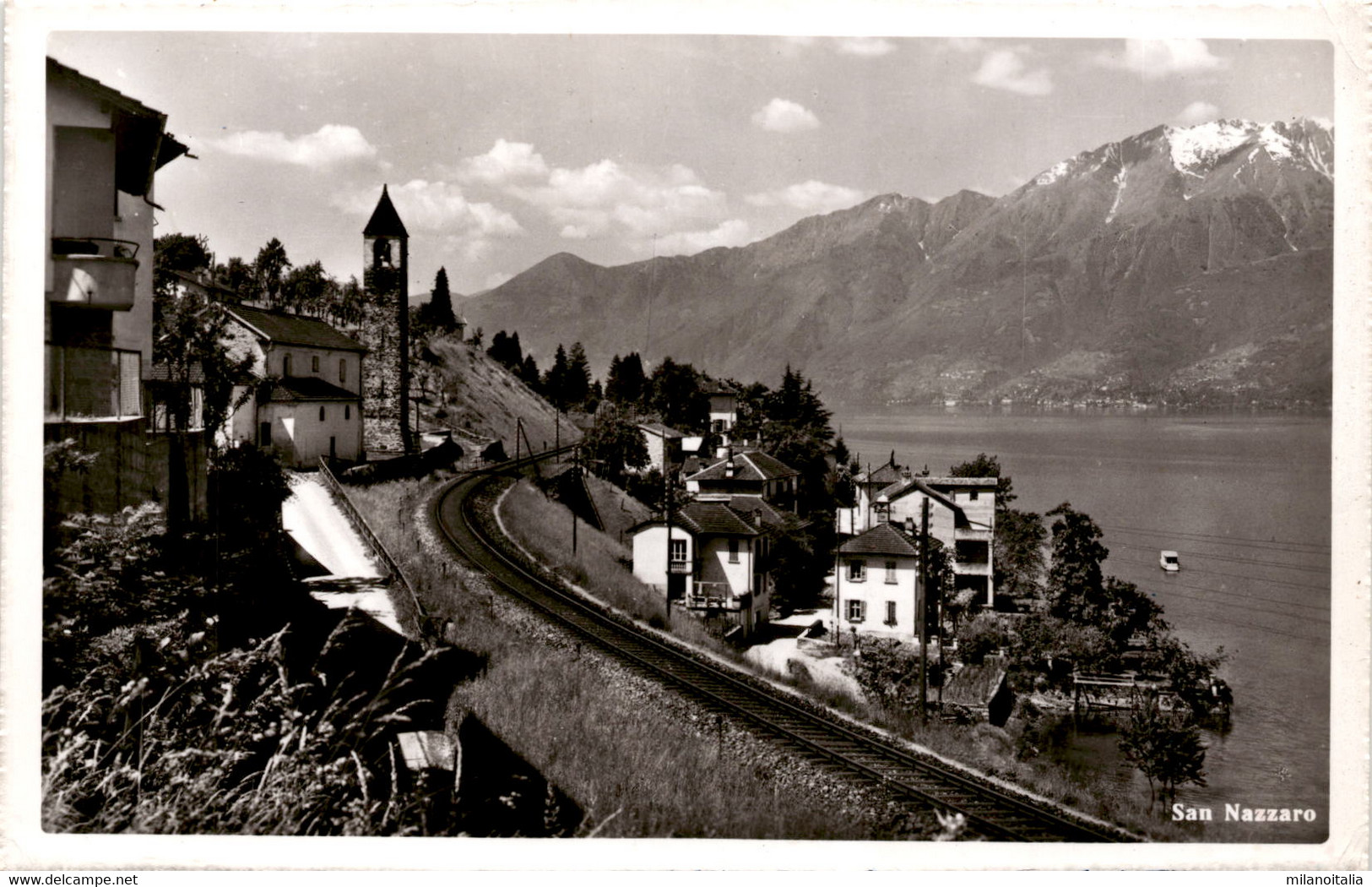 San Nazzaro - Lago Maggiore (6462) * 26. 7. 1957 - San Nazzaro