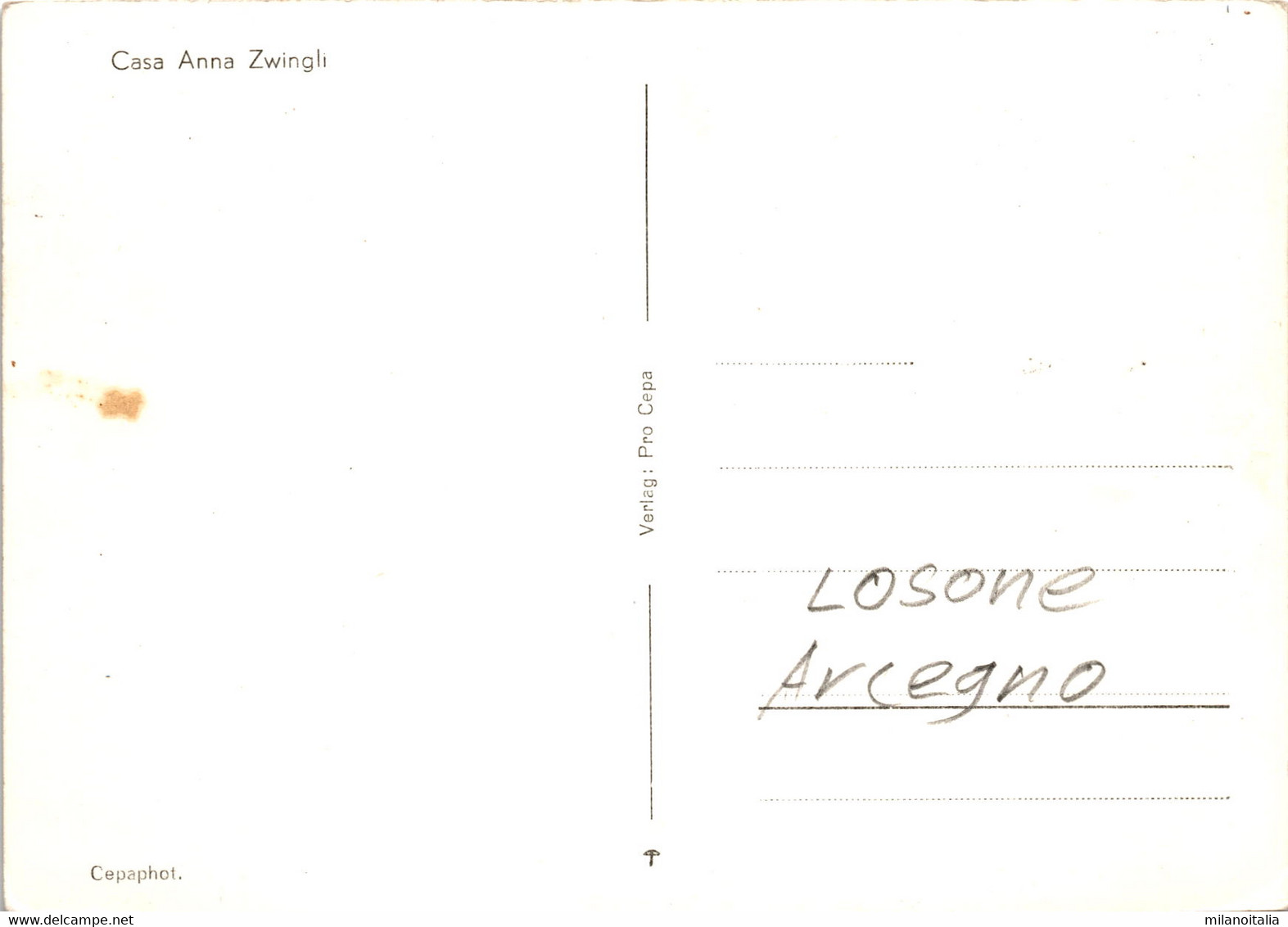Casa Anna Zwingli - Losone Arcegno - Losone