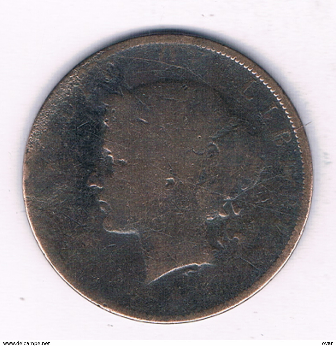 TWO CENTS 1896 -RARE-(mintage 323000 Ex) LIBERIA /3895/ - Liberia