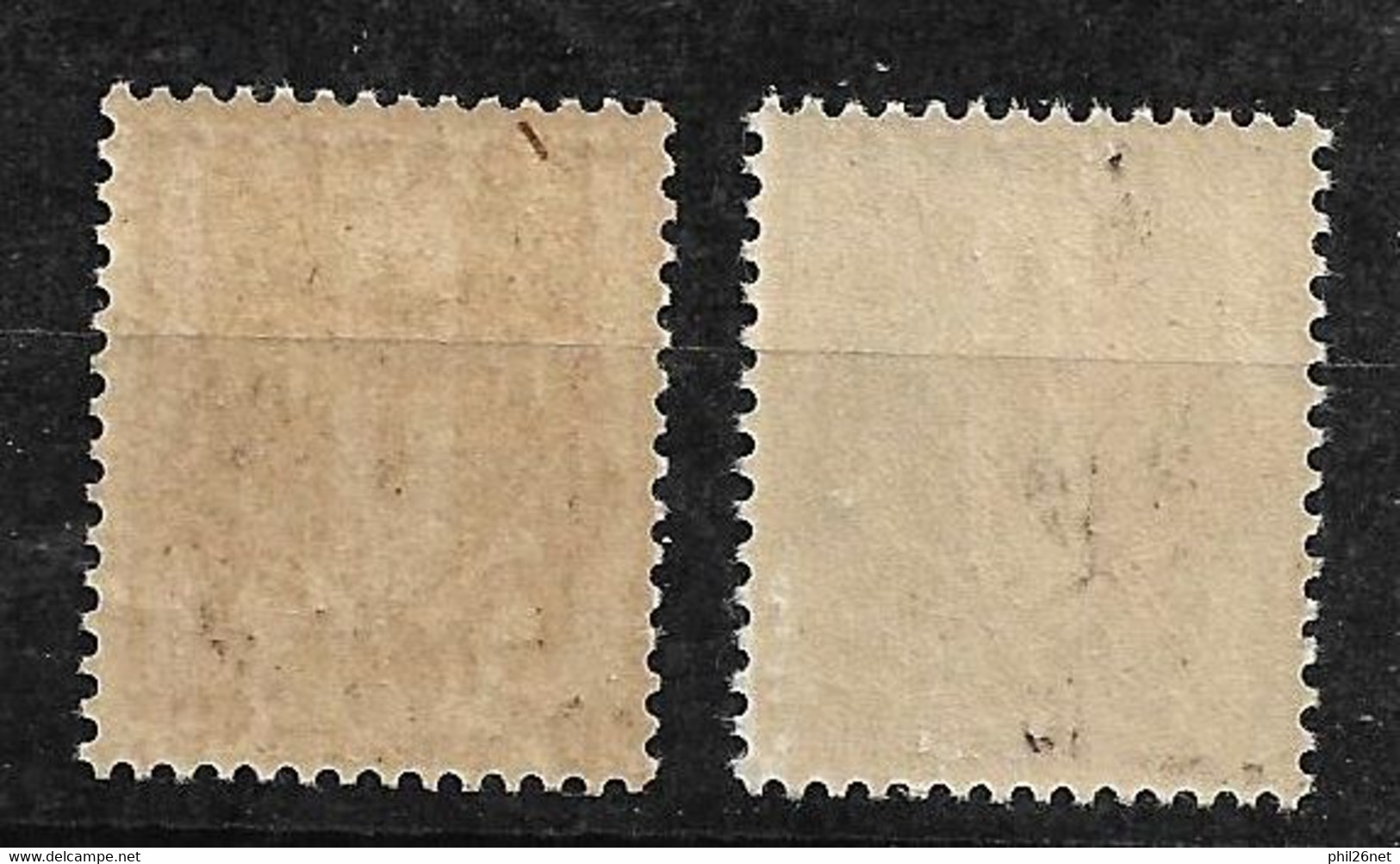 France N° 670 Et Variété   Gris Brun      Neufs   *  *   B/TB     Voir Scans     - Unused Stamps