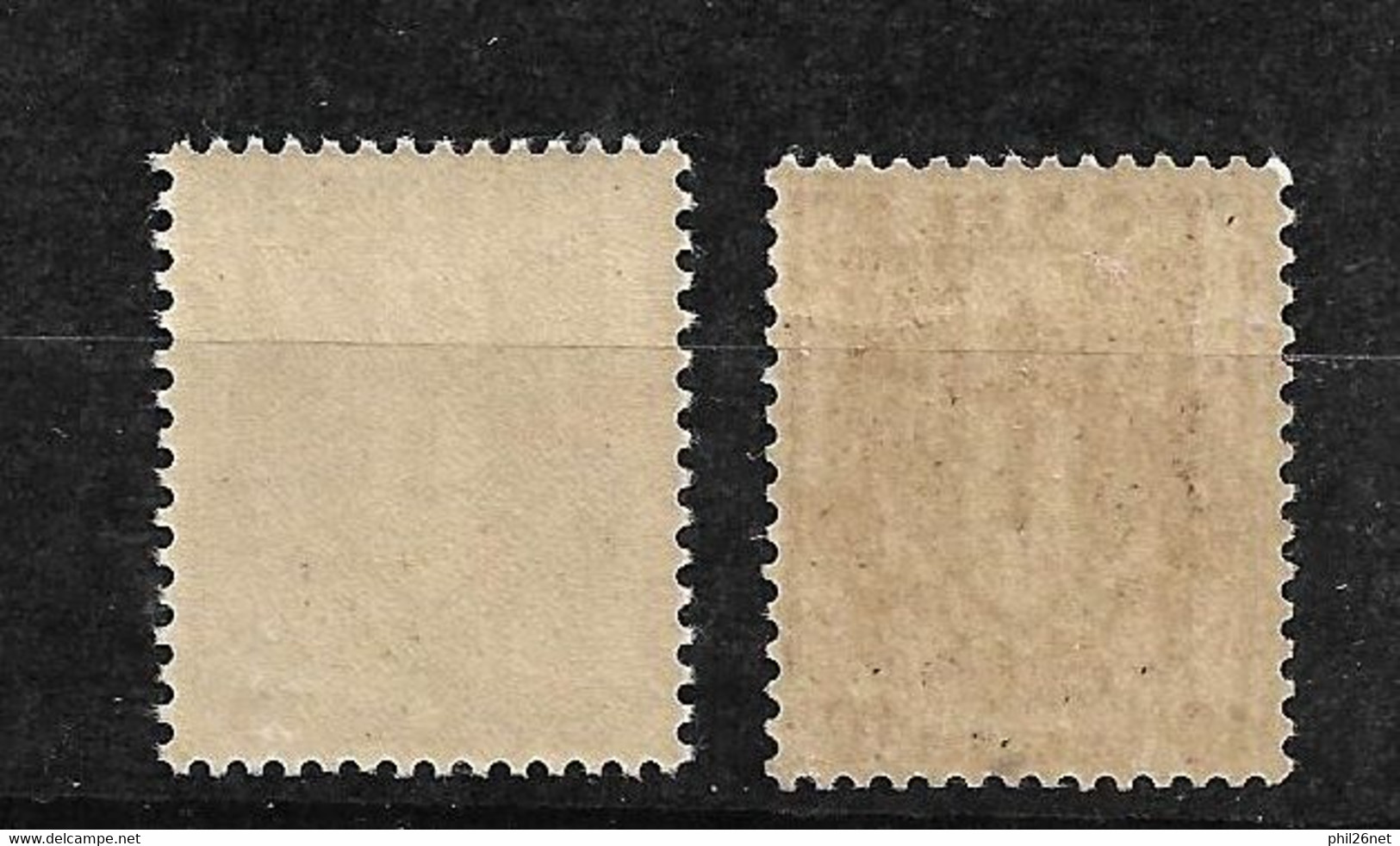 France N° 670 Et Variété   Gris Brun      Neufs   *  *   B/TB     Voir Scans     - Unused Stamps