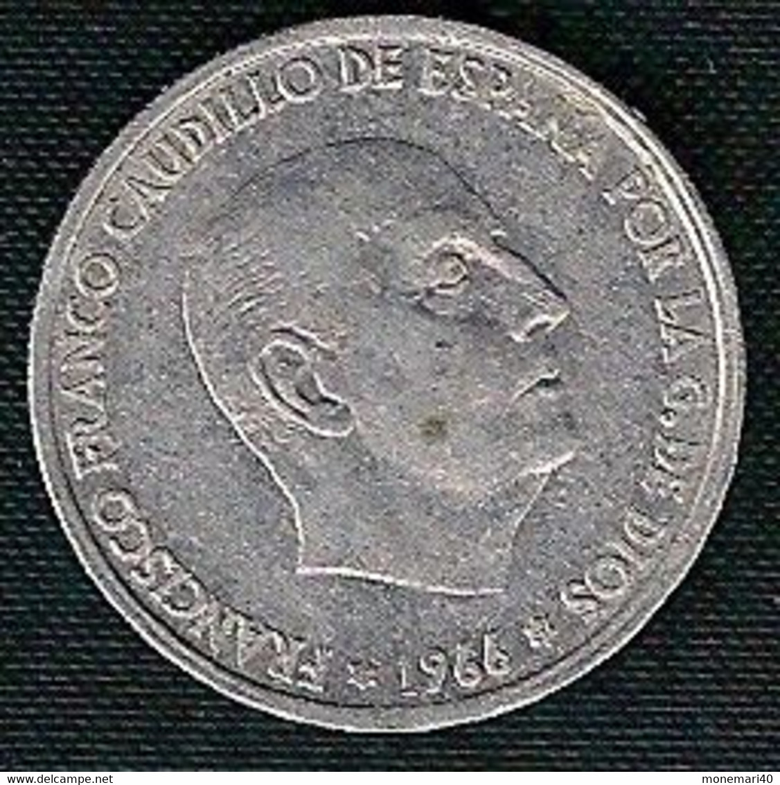 ESPAGNE 50 CENTIMOS - 1966 - 50 Centiem