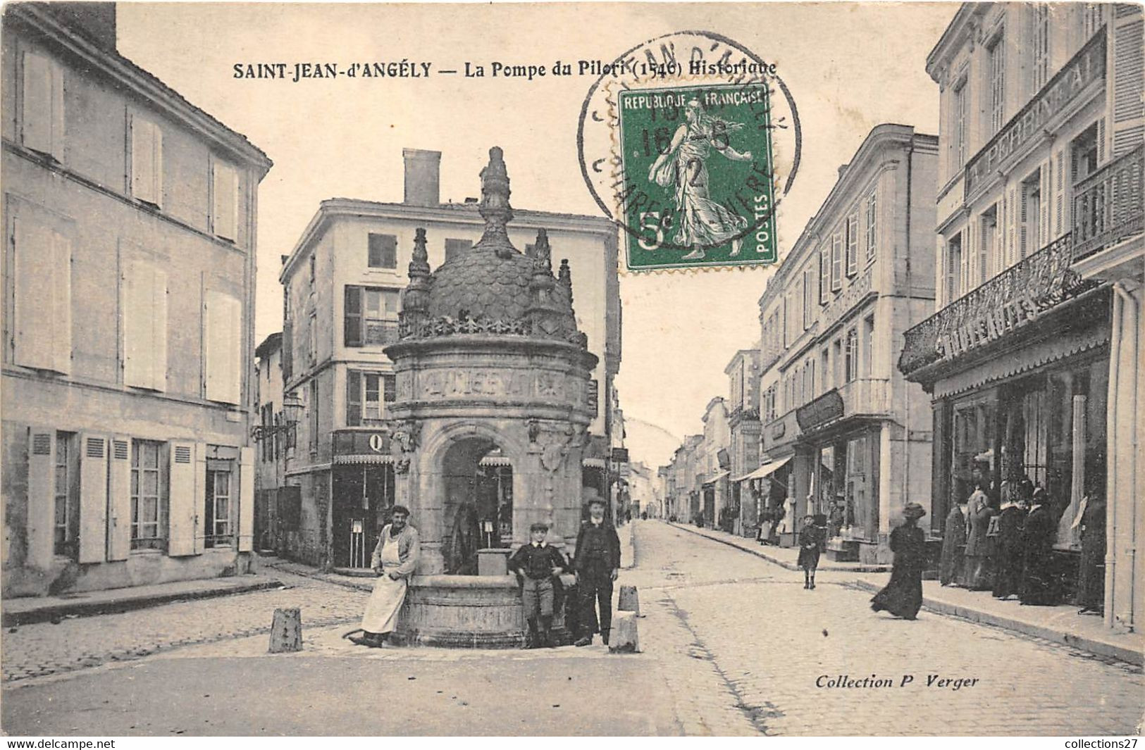 17-SAINT-JEAN-D'ANGELY-LA POMPE DU PILORI - Saint-Jean-d'Angely