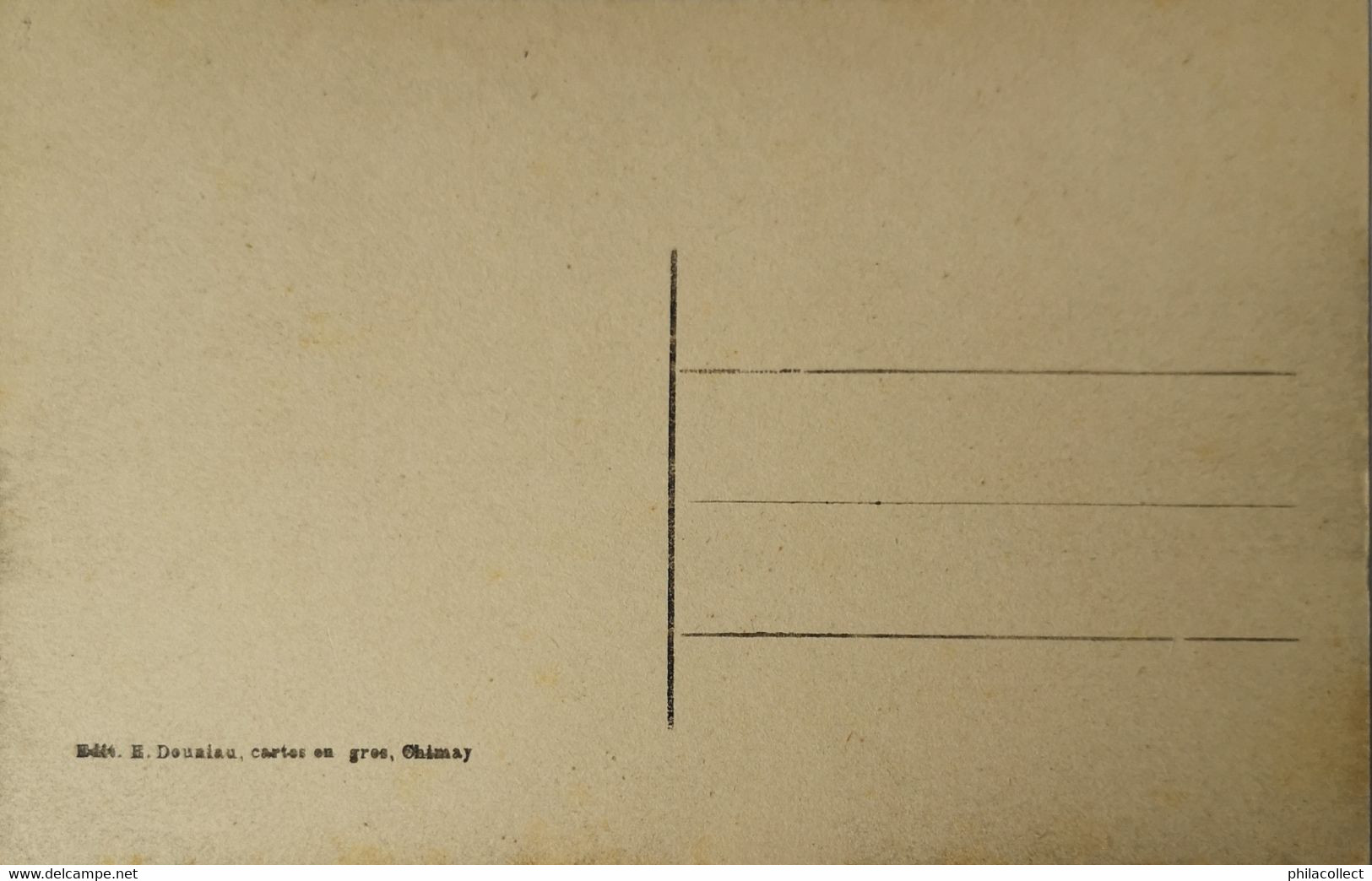 Chimay // Pensionnat Notre Dame De France 19?? Ed. E. Douniau - Chimay