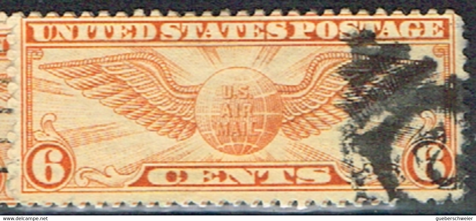 USA 5 - ETATS UNIS PA 15a Obl. Insigne De Pilote - 1a. 1918-1940 Oblitérés