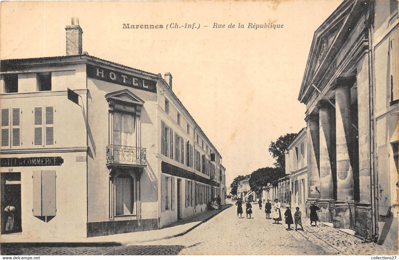 17-MARENNES-RUE DE LA REPUBLIQUE - Marennes