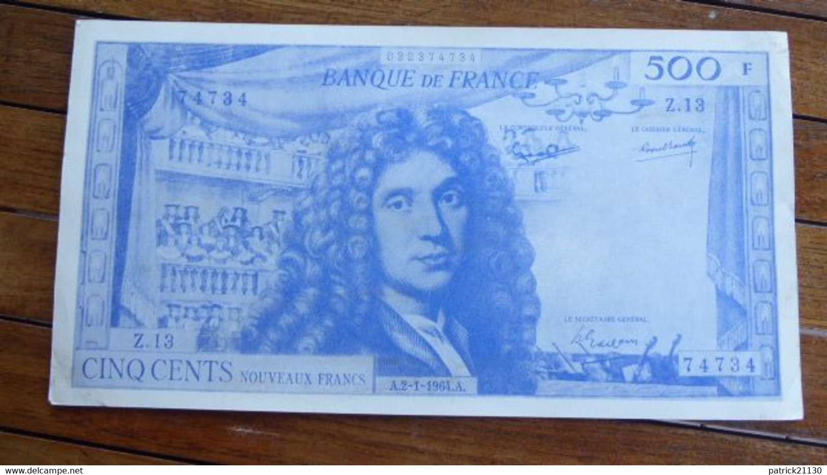 2 GRANDS BILLETS SCOLAIRES? MOLIERE ET CORNEILLE - Specimen