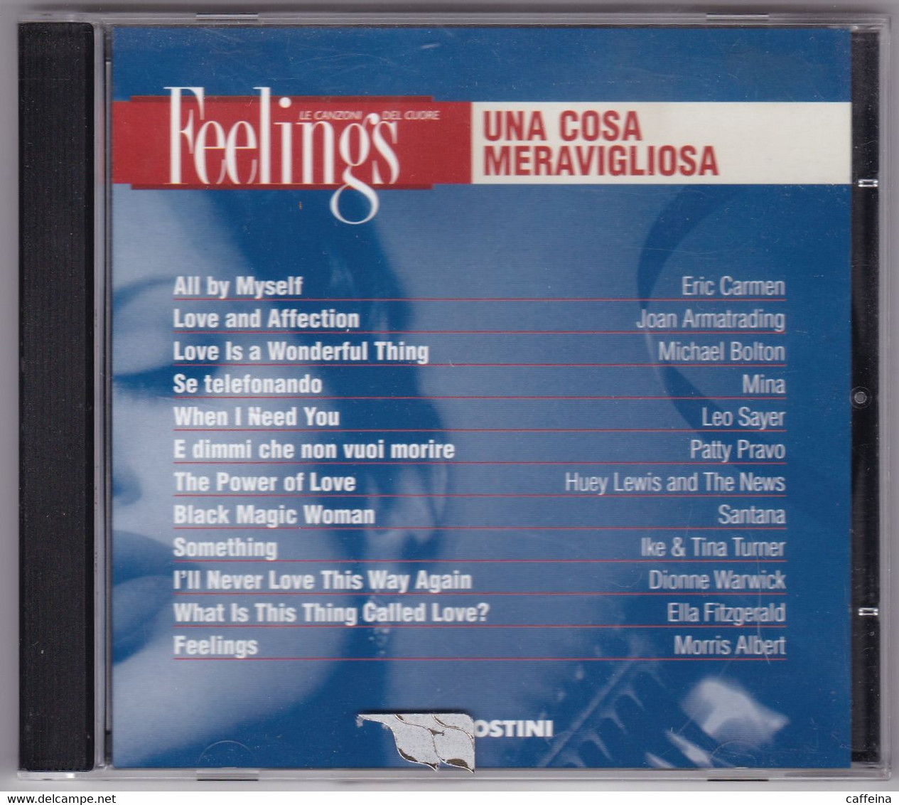 CD COMPACT DISC FEELING UNA COSA MERAVIGLIOSA LE CANZONI DEL CUORE - Compilaties