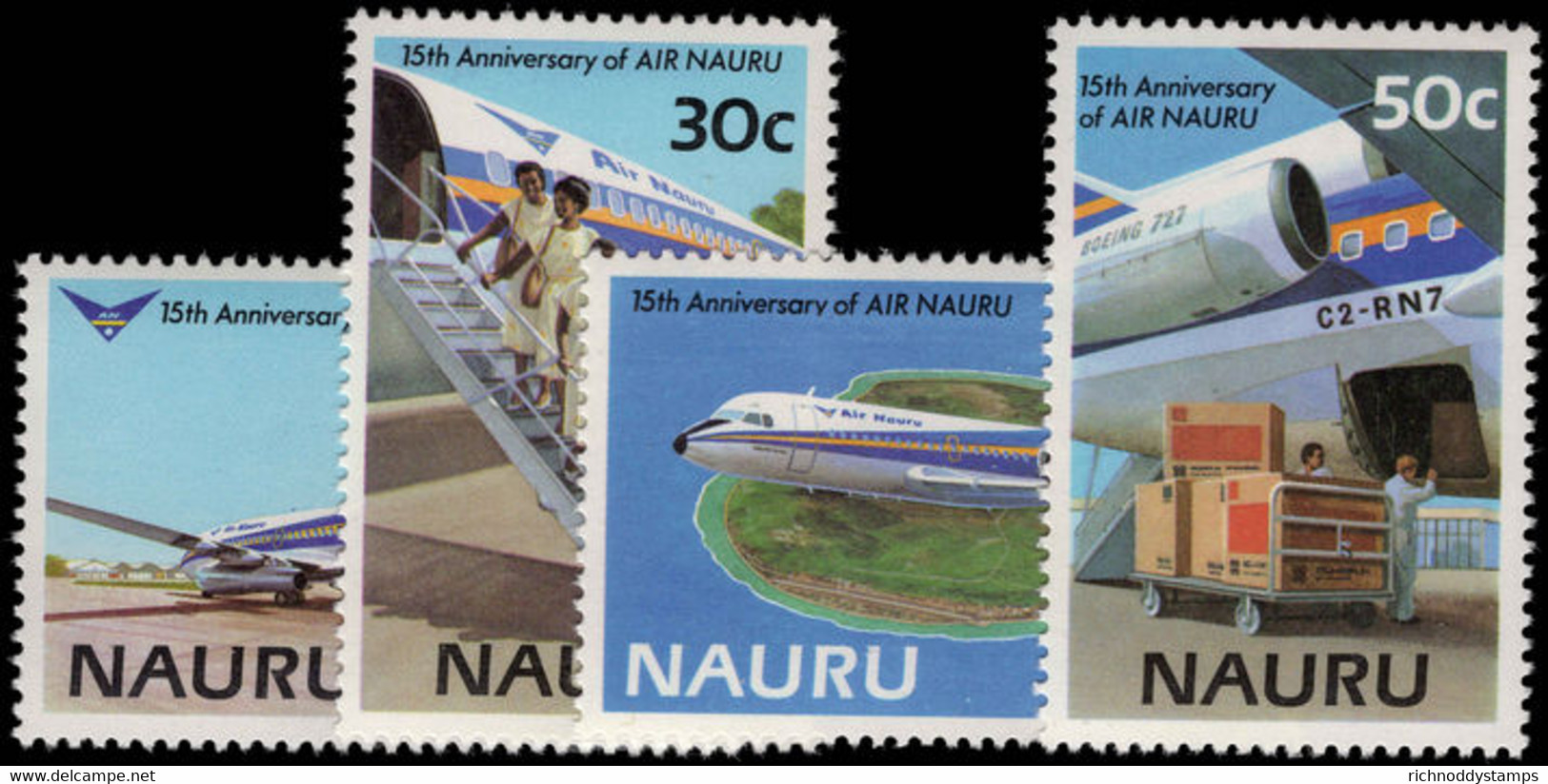 Nauru 1985 Air Nauru Unmounted Mint. - Nauru