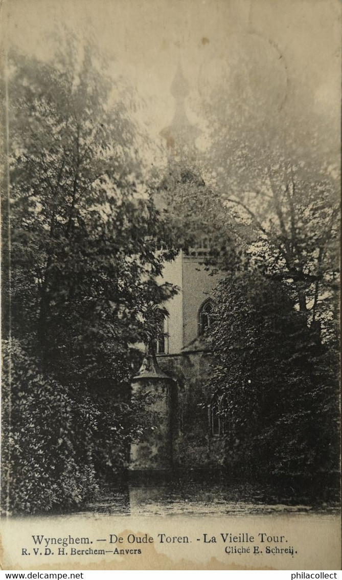 Wijnegem - Wyneghem // De Oude Toren 1907 Vlekkig - Wijnegem