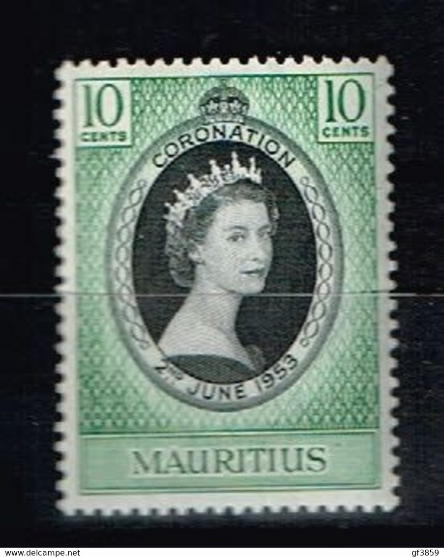 ILE MAURICE / MAURITIUS / NEUF*/MLH* / 1953 - Couronnement D'Elizabeth II - Mauritius (...-1967)