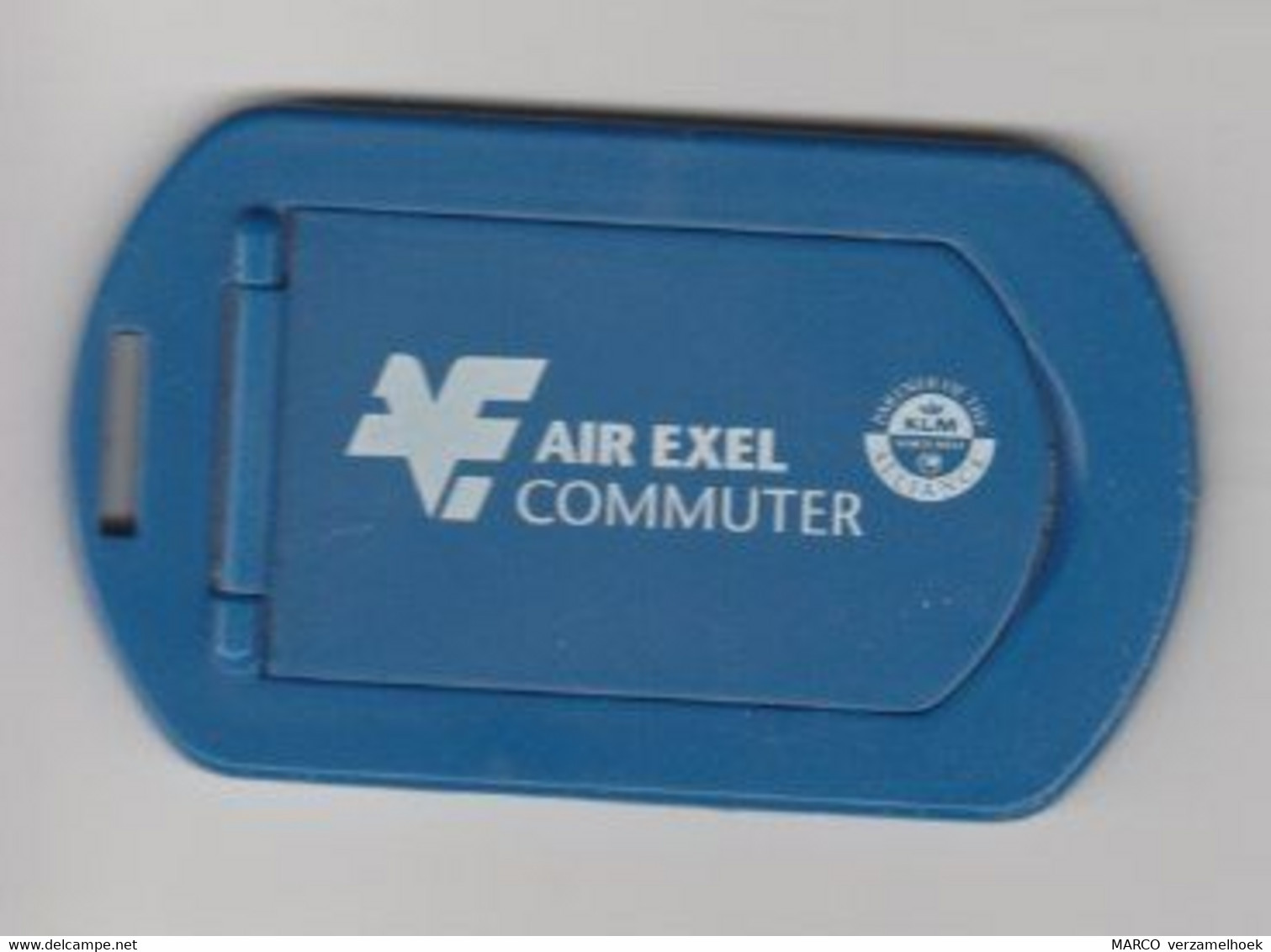 KLM Luggage Tag-kofferlabel Air Exel Commuter - Aufklebschilder Und Gepäckbeschriftung