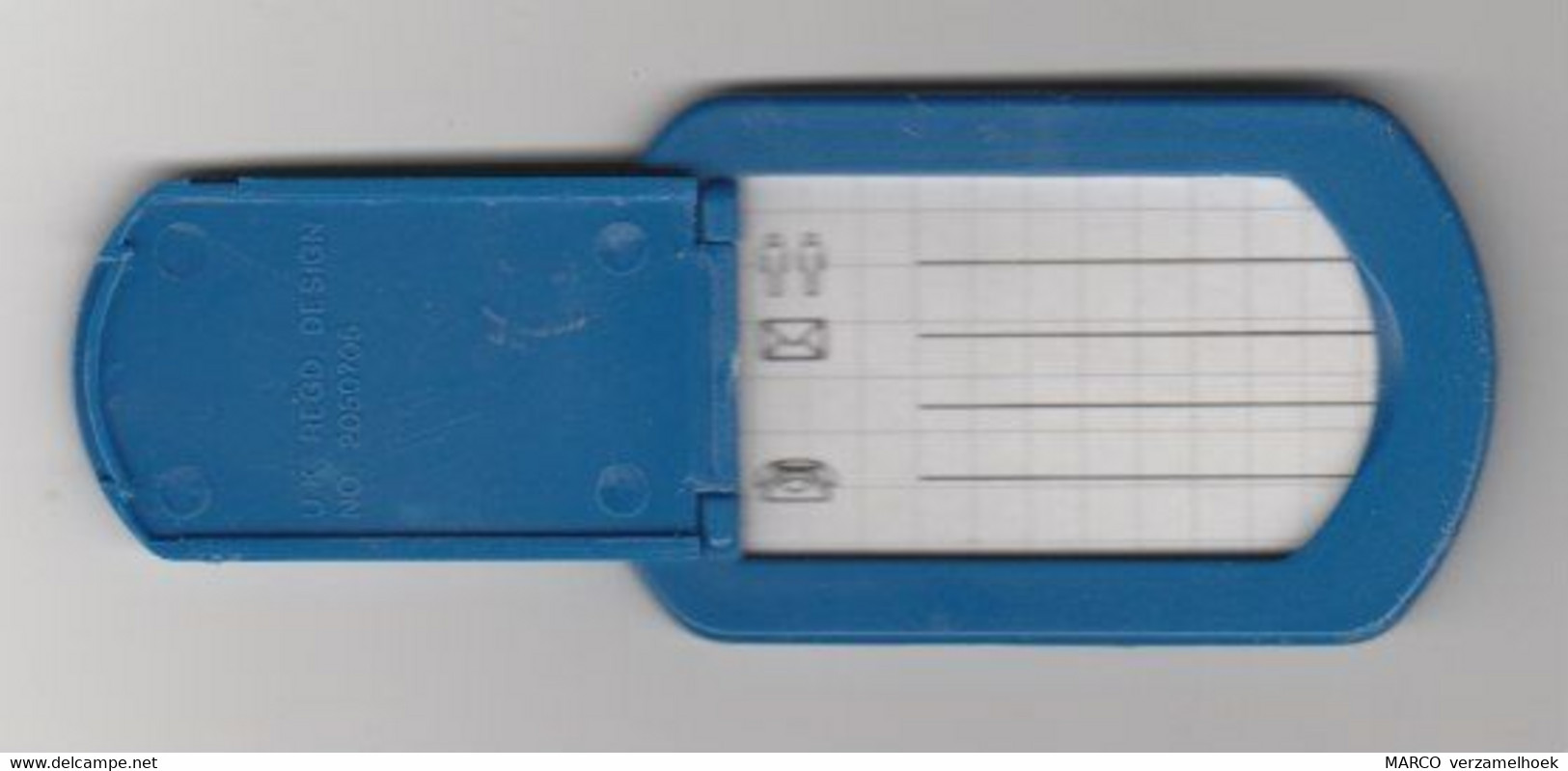 KLM Luggage Tag-kofferlabel Air Exel Commuter - Aufklebschilder Und Gepäckbeschriftung