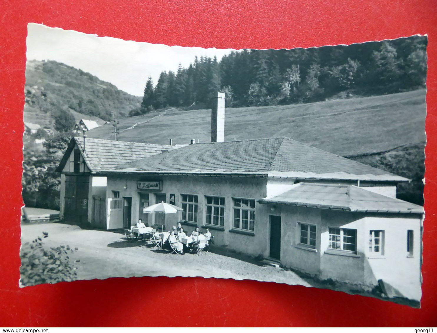 Fehrenbach - HOG Treffpunkt - 1961 - Gasthaus Masserberg - Thüringer Wald - Echt Foto - Thüringen - Masserberg