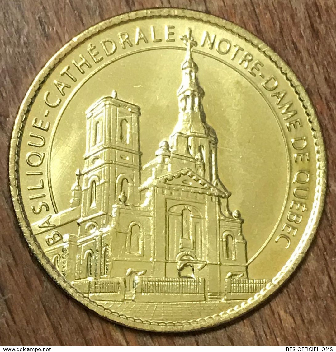 CANADA QUÉBEC BASILIQUE CATHÉDRALE NOTRE-DAME MISÉRICORDE MÉDAILLE ARTHUS BERTRAND JETON TOURISTIQUE MEDALS TOKENS COINS - 2016