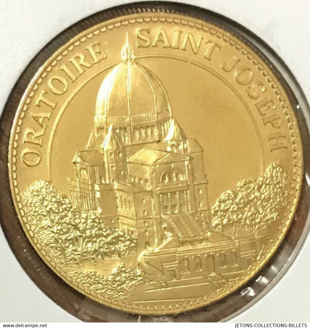 CANADA QUÉBEC ORATOIRE SAINT-JOSEPH SAINT FRÈRE ANDRÉ MÉDAILLE ARTHUS BERTRAND JETON TOURISTIQUE MEDALS TOKENS COINS - 2013