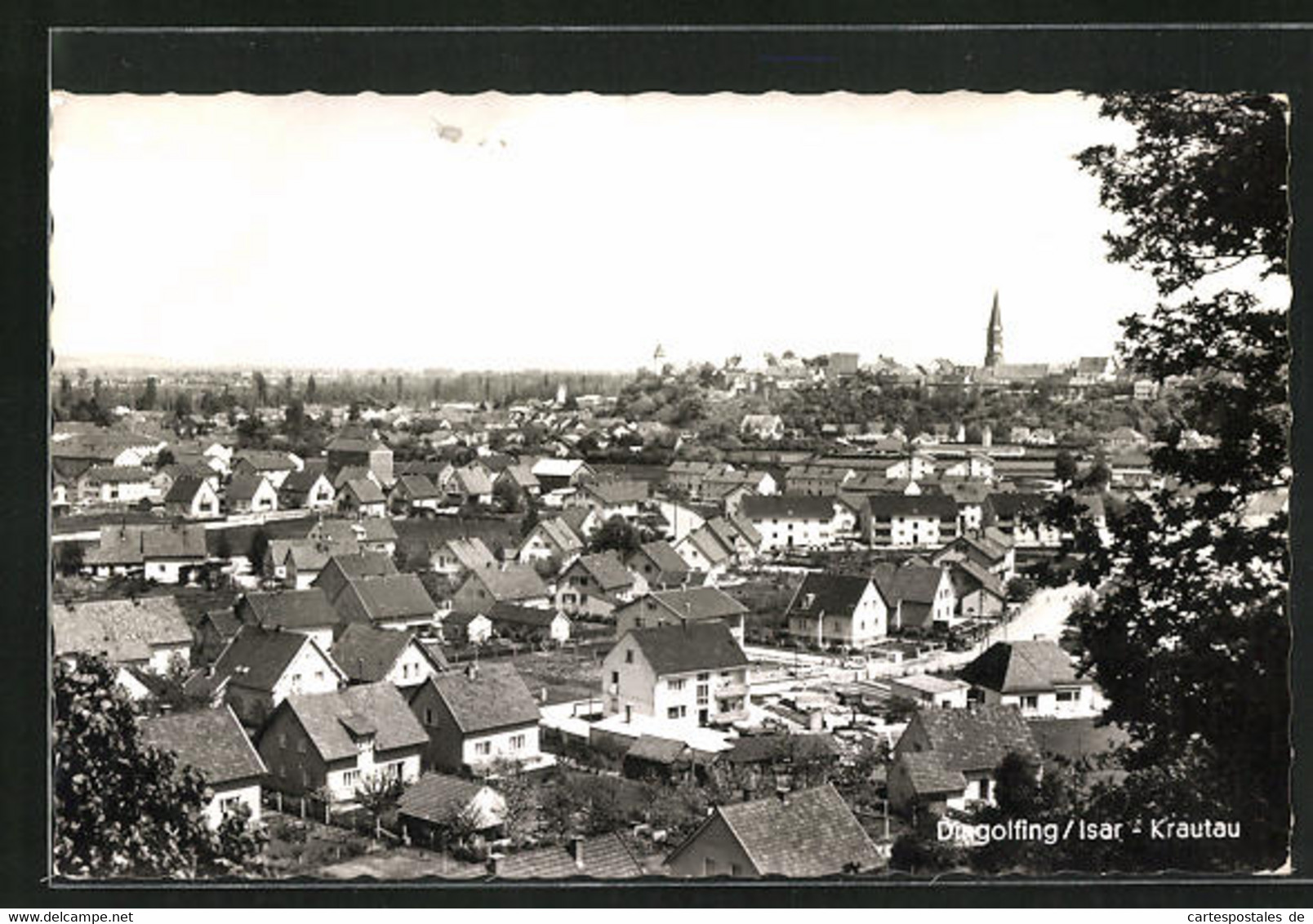 AK Dingolfing-Krautau /Isar, Gesamtansicht Aus Der Vogelschau - Dingolfing