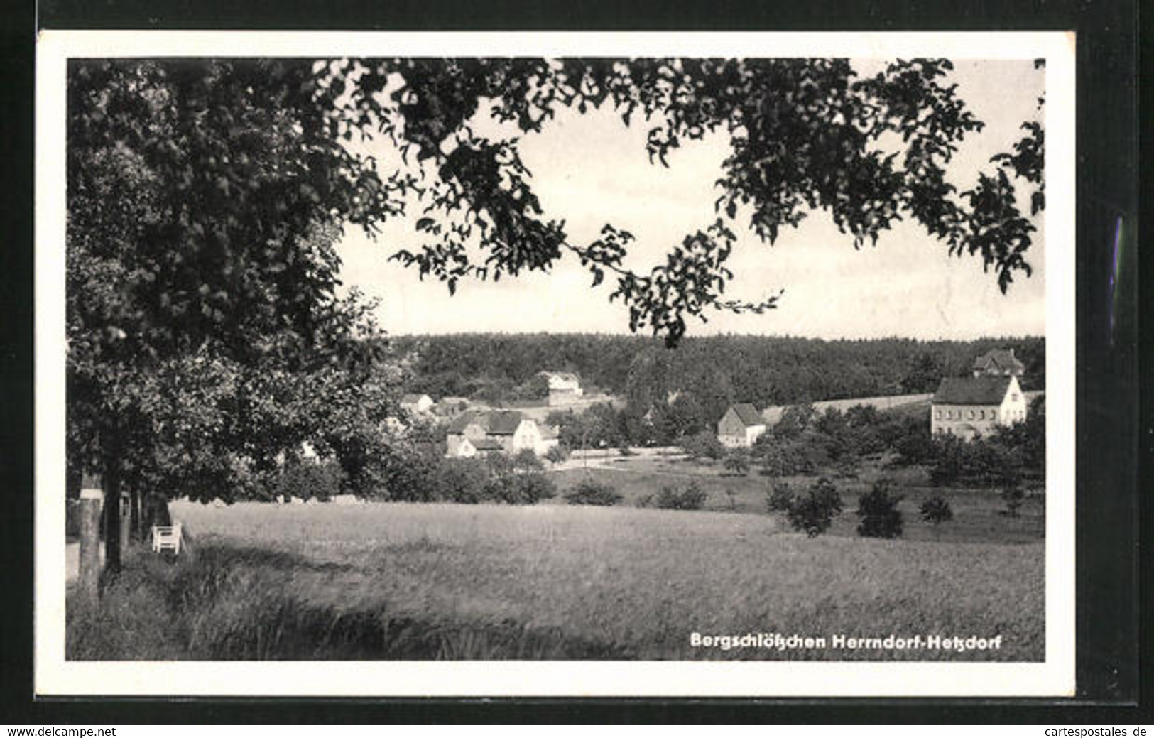 AK Herrndorf-Hetzdorf, Bergschlösschen - Hetzdorf