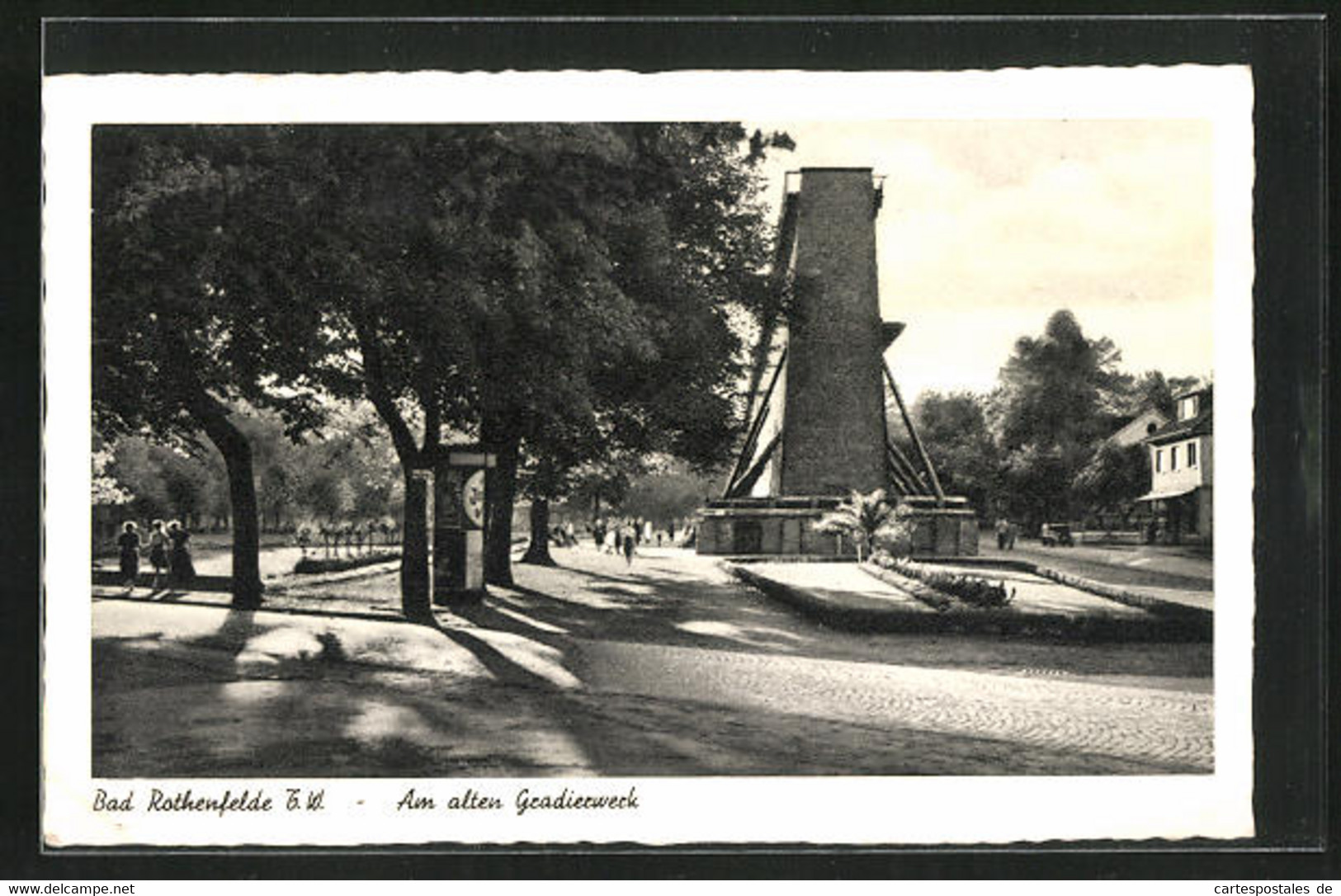 AK Bad Rothenfelde, Partie Am Alten Gradierwerk - Bad Rothenfelde