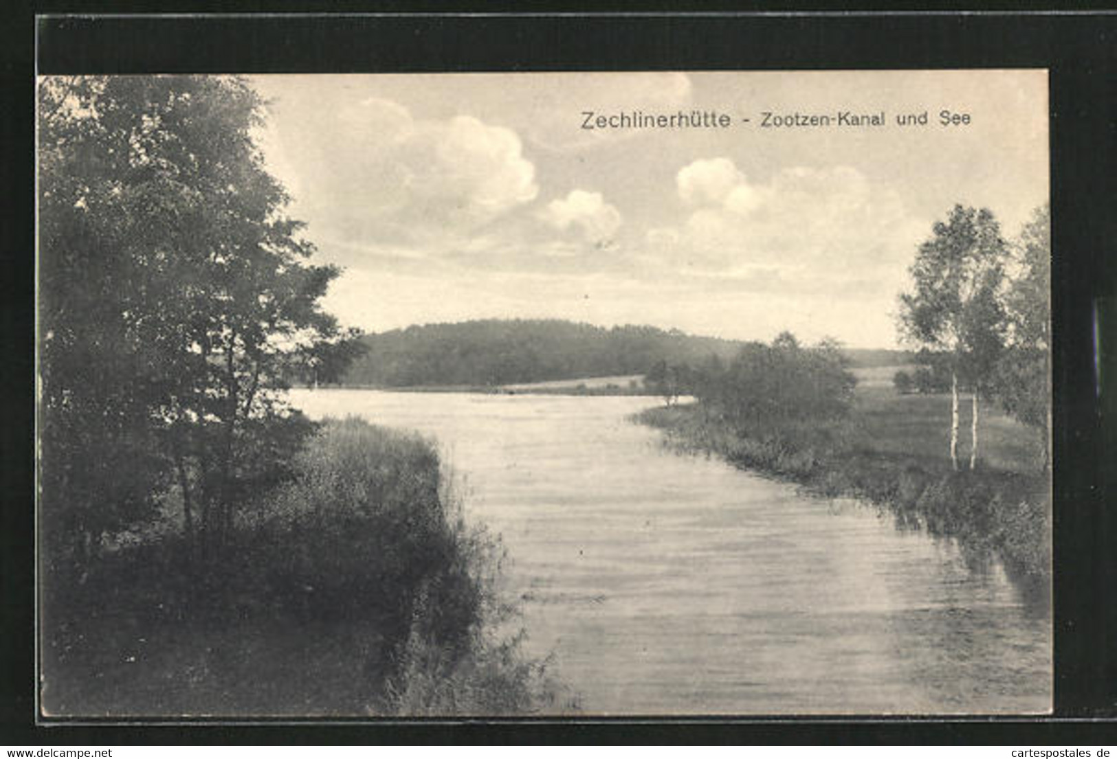 AK Zechlinerhütte, Zootzen-Kanal Und See - Zechlinerhütte