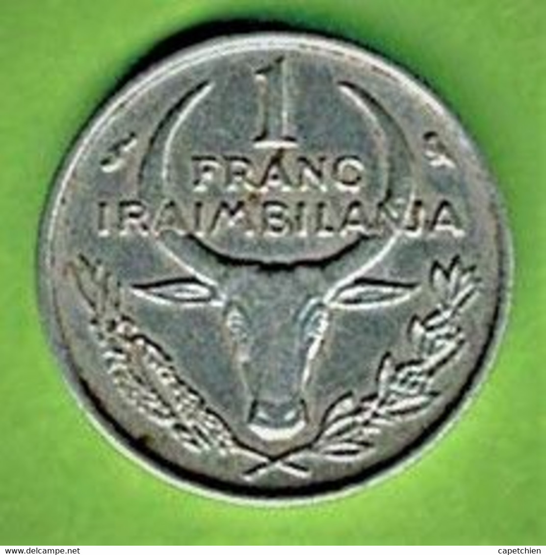 MADAGASCAR / 1 FRANC / 1966 / SUP - Madagascar