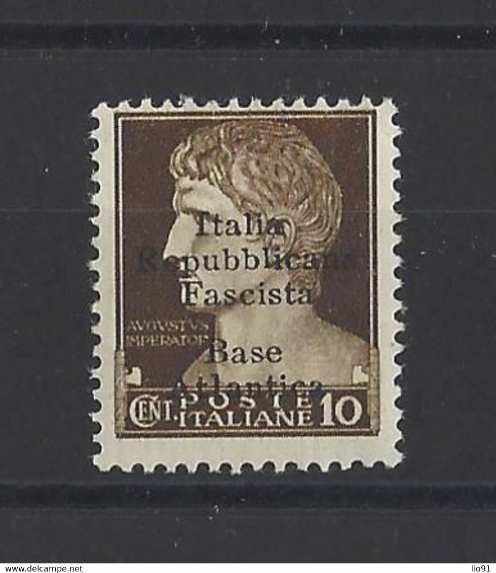 FRANCE.  YT   Base Navale Italienne De Bordeaux N° 1   Neuf *   1943 - Oorlogszegels