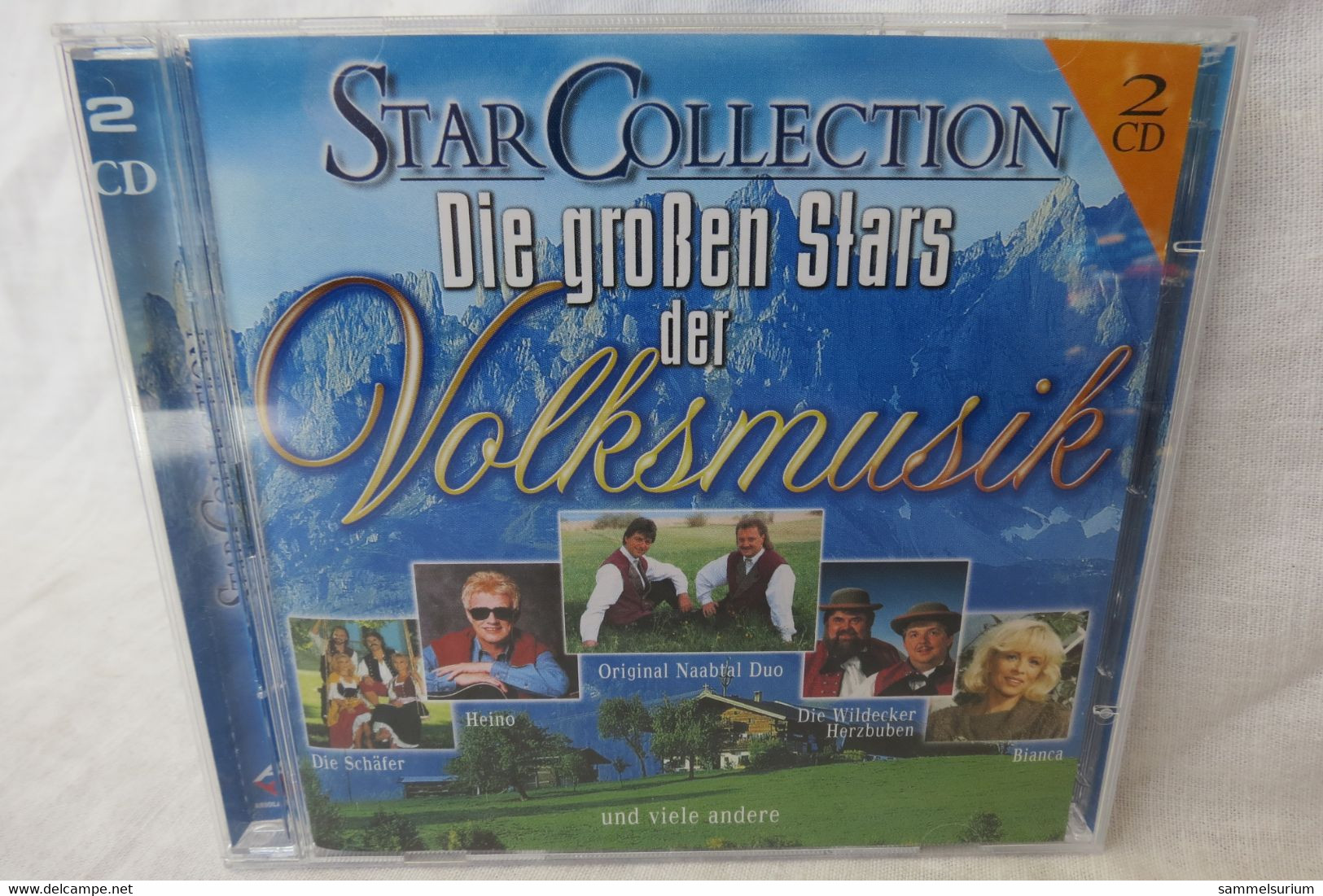 2 CDs "Die Großen Stars Der Volksmusik" Star Collection - Andere - Duitstalig