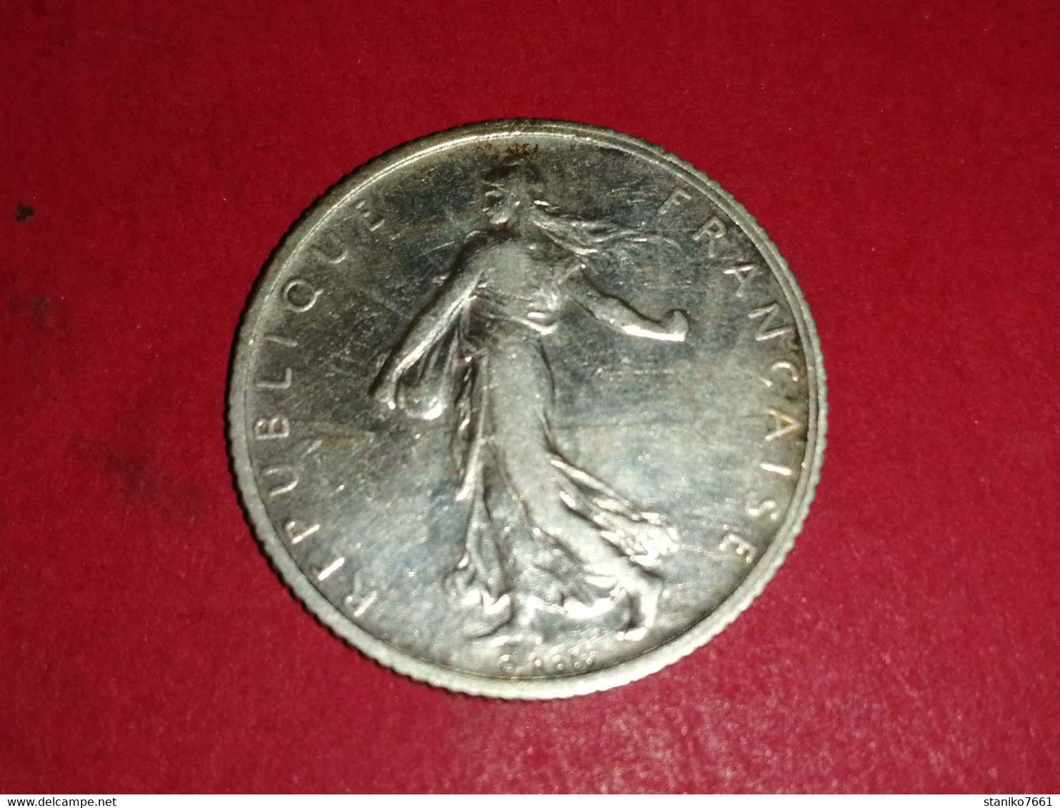 Monnaie 1 Franc 1909 Argent TTB +++ Non Nettoyé  VOIR PHOTOS - Altri & Non Classificati
