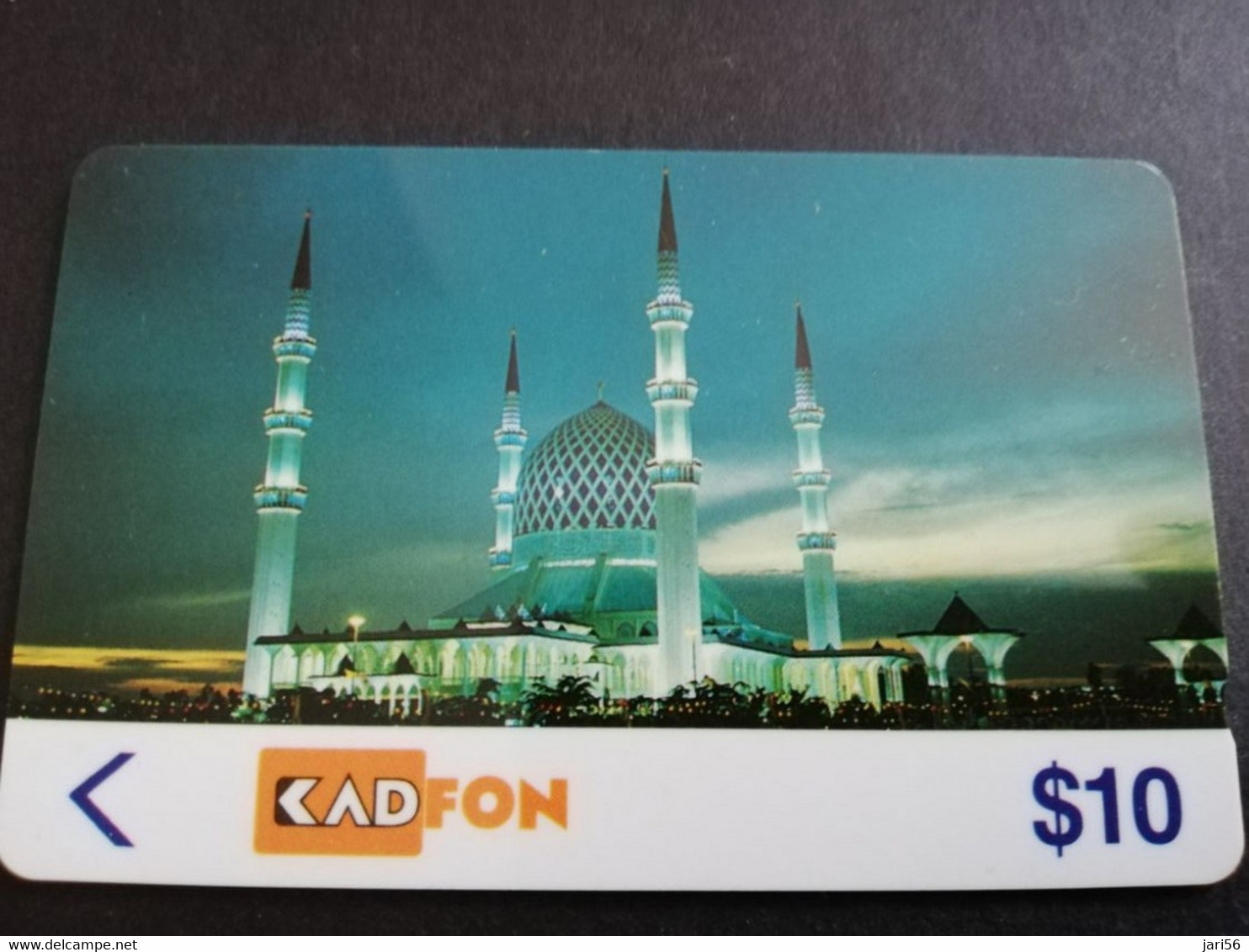 MALAYSIA Nice Used  KADFON   MAGNETIC  $10  ,-  SERIE 1MSTB        ** 5486*** - Malaysia