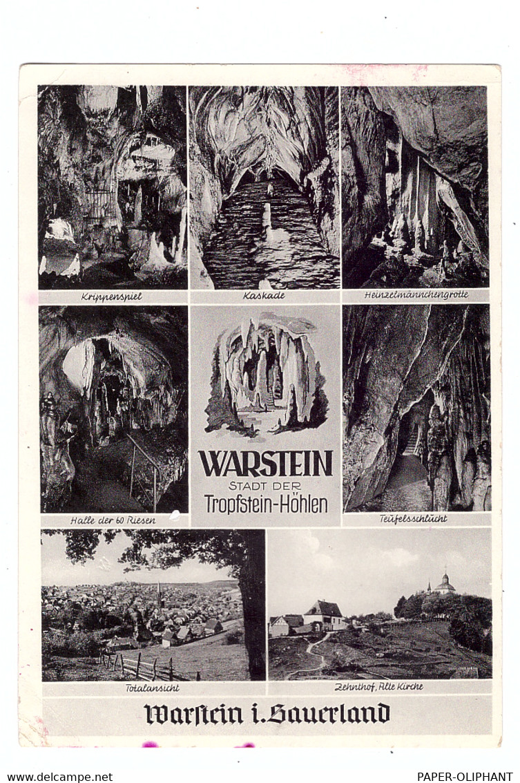 4788 WARSTEIN, Tropstein-Höhlen - Warstein