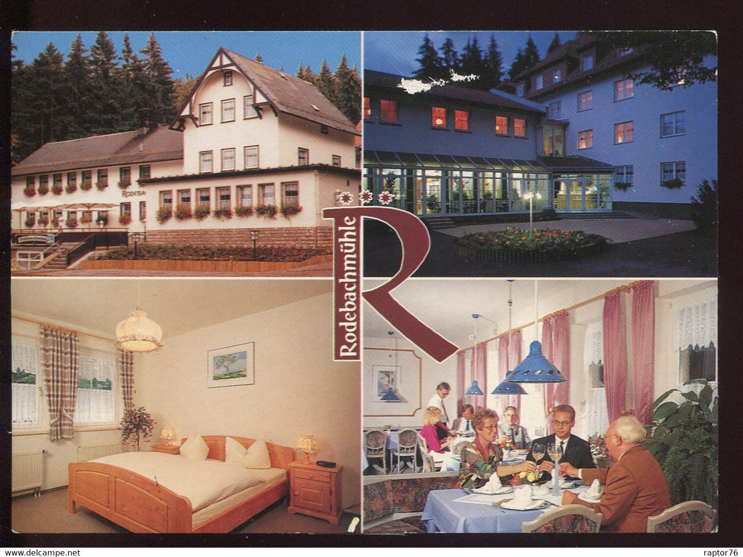 CPM Neuve Allemagne GEORGENTHAL " Rodebachmühle " Ihr Persönliches Wohlfühlhotel Im Grünen Multi Vues - Georgenthal