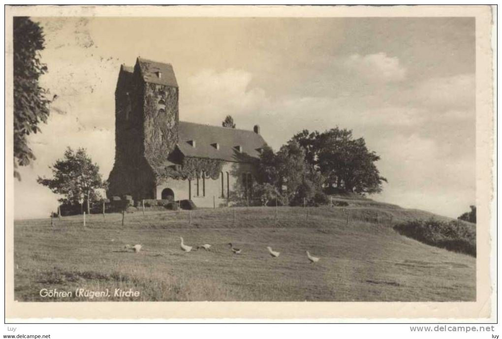 GÖHREN Auf Rügen - Kirche 1952 - Göhren