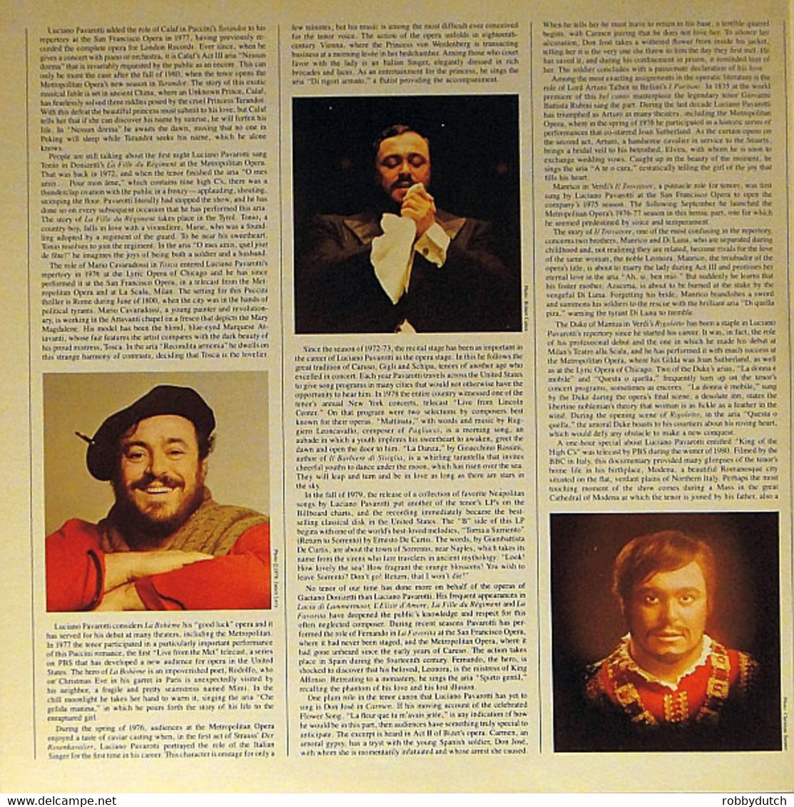 * 2LP *  PAVAROTTI' S GREATEST HITS (Holland 1980 EX-!!) - Oper & Operette