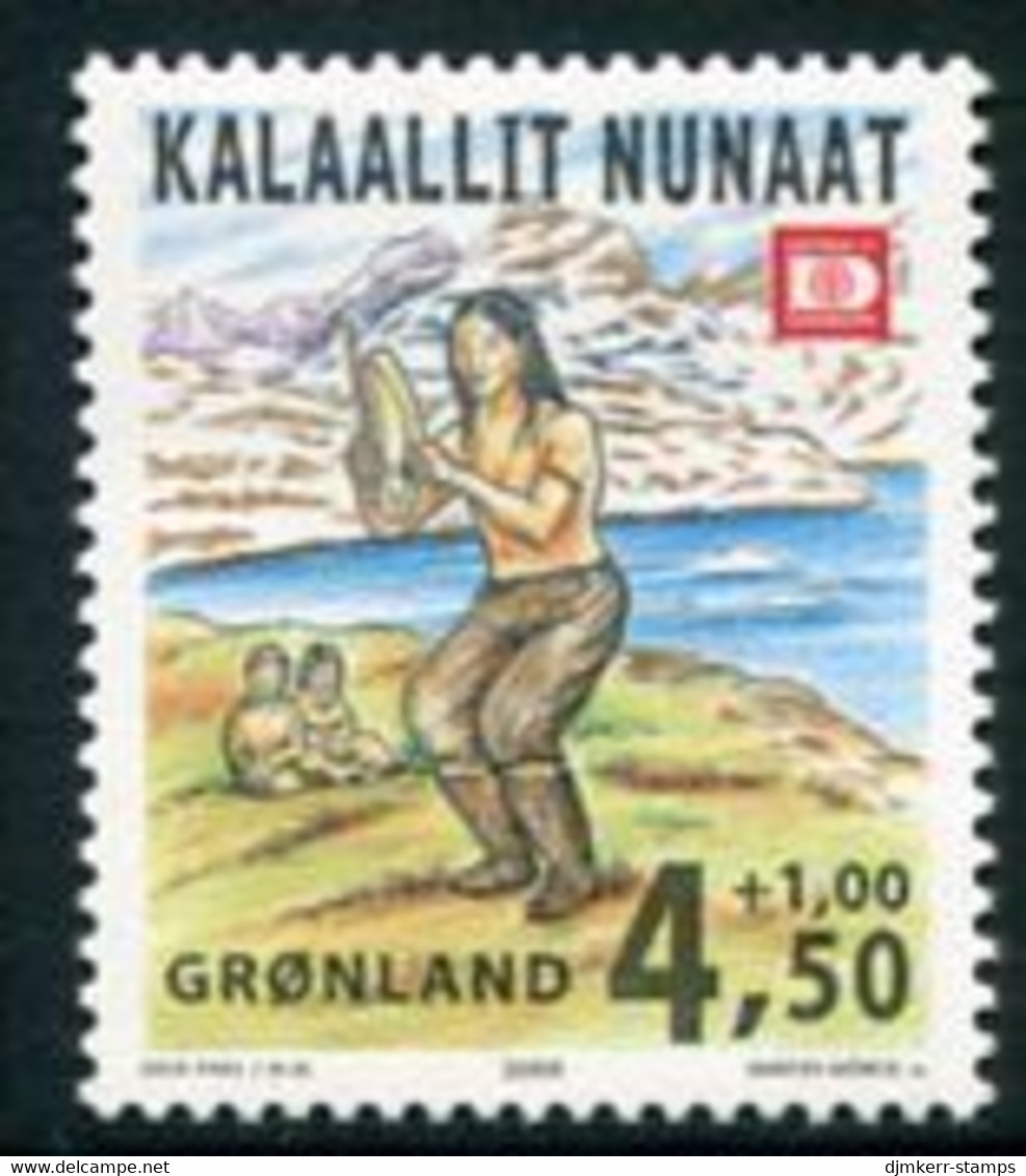 GREENLAND 2000 HAFNIA '01 Stamp Exhibition MNH / **.  Michel 358 - Nuovi