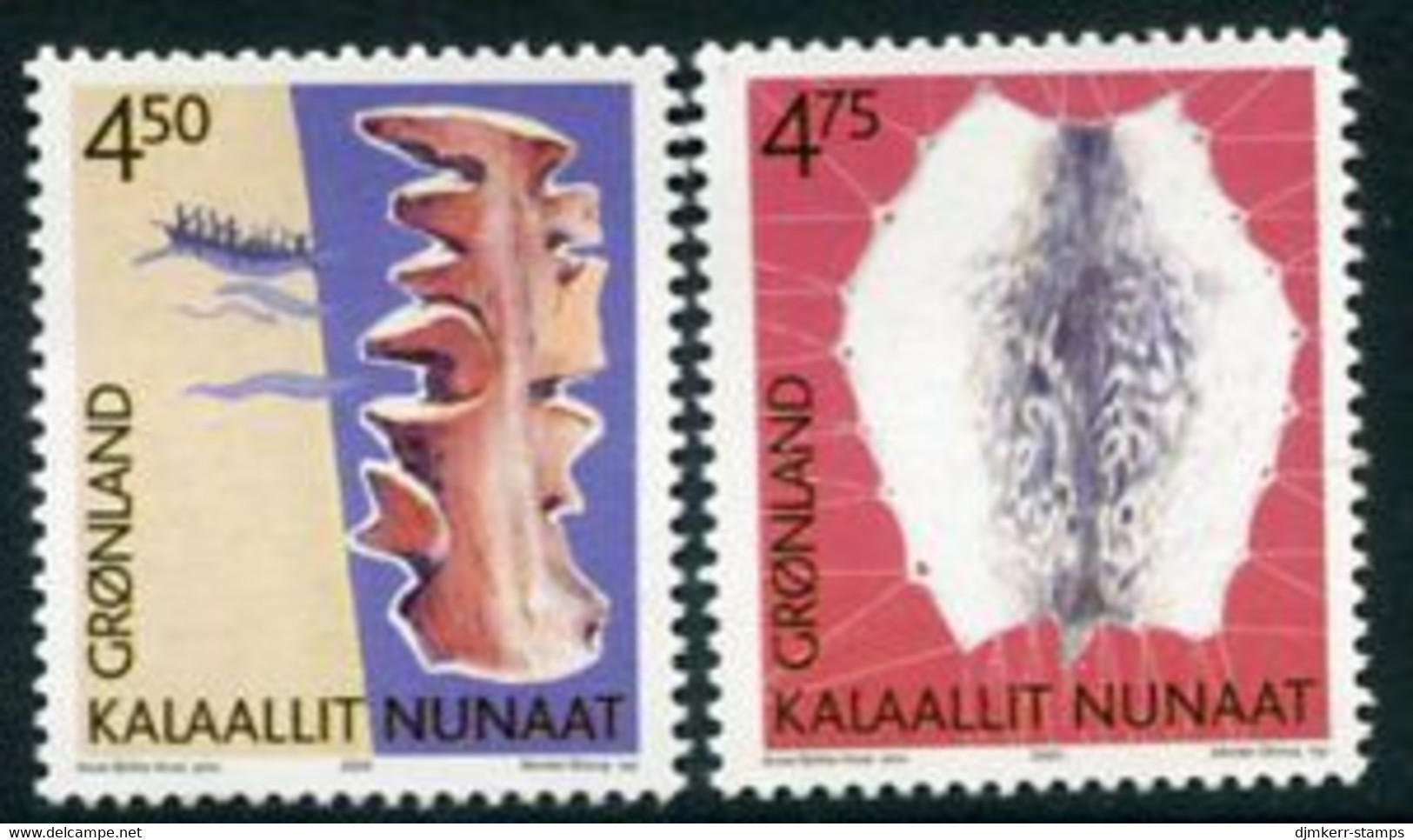 GREENLAND 2000 Cultural Heritage I MNH / **.  Michel 356-57 - Unused Stamps
