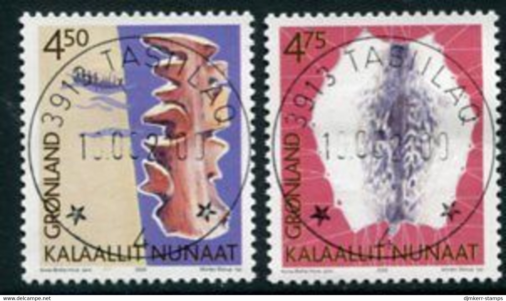 GREENLAND 2000 Cultural Heritage I Used.  Michel 356-57 - Usados