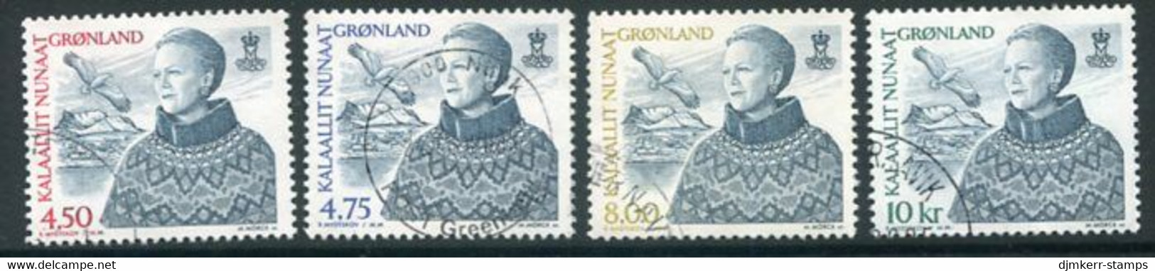 GREENLAND 2000 Definitive: Queen Margarethe Used.  Michel 351-54 - Oblitérés