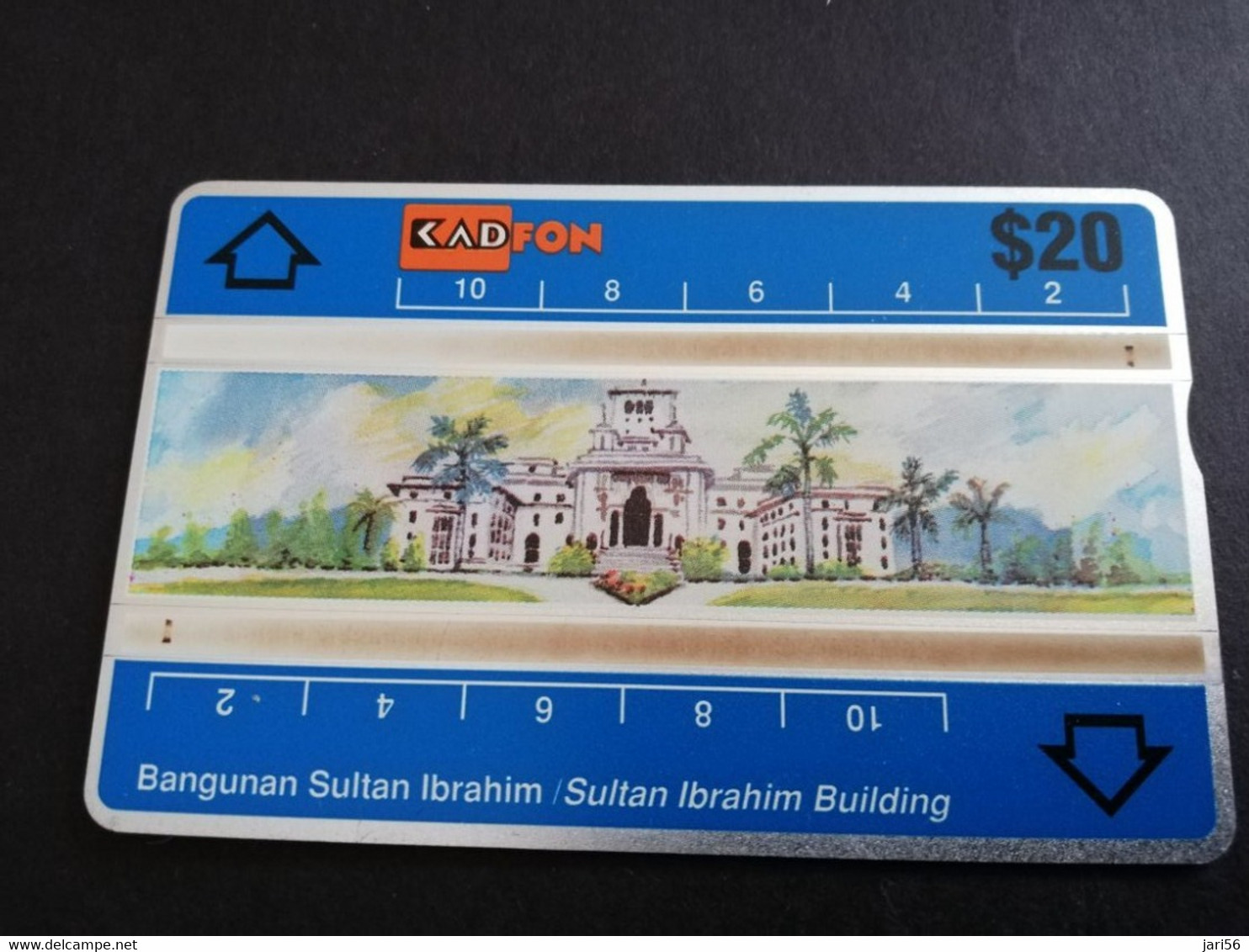 MALAYSIA Nice Used  KADFON   L&G CARDS   $ 20 ,-  SERIE 210A      ** 5493*** - Maleisië