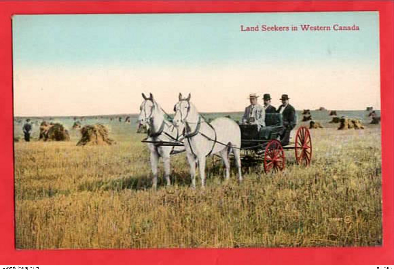 CANADA   LAND SEEKERS     HORSE DRAWN COACH - Other & Unclassified