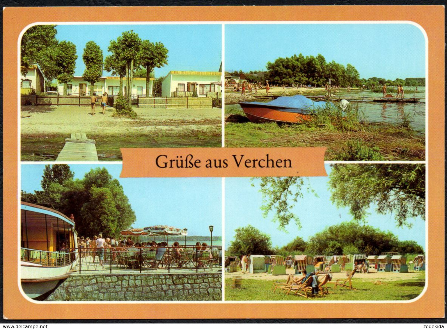 F1165 - TOP Verchen Gaststätte Brandenburg - Bild Und Heimat Reichenbach - Demmin