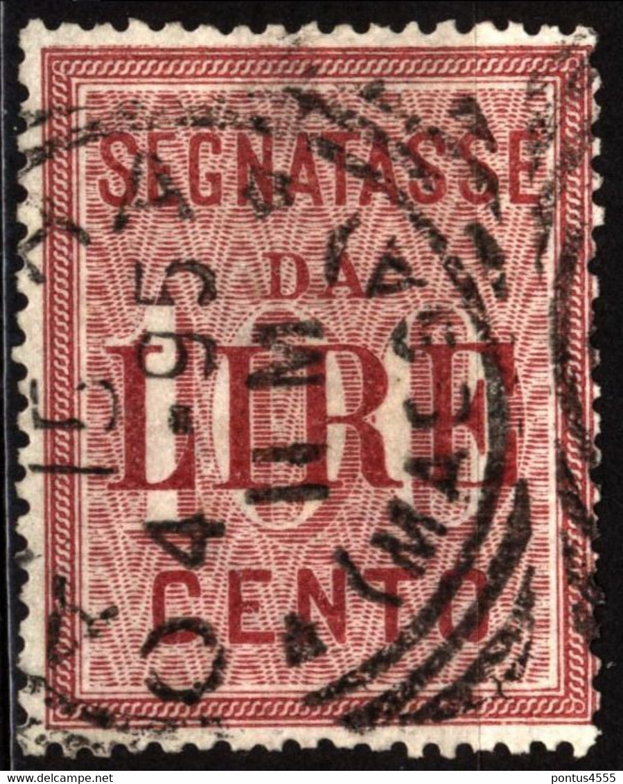 Italy 1884 Mi V3 Postage Due (2) - Taxe