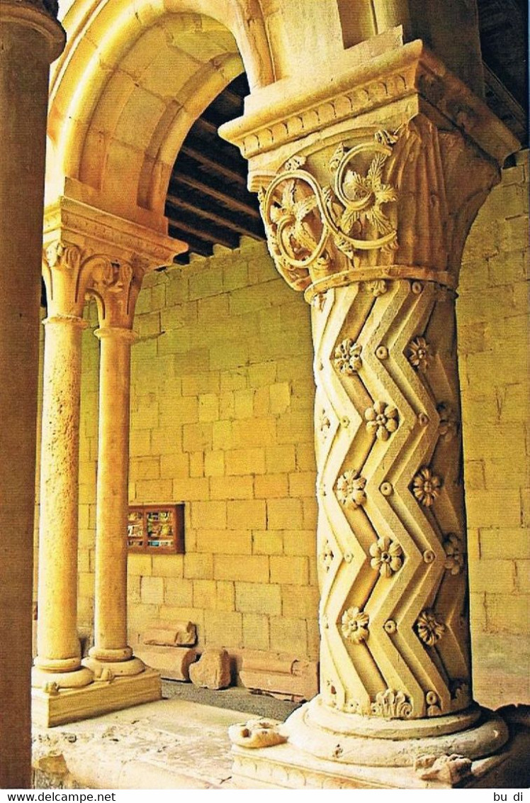 Spanien - Ansichtskarte Monasterio De Santa Maria Y San Andres - Santibanez De Ecla - Palencia