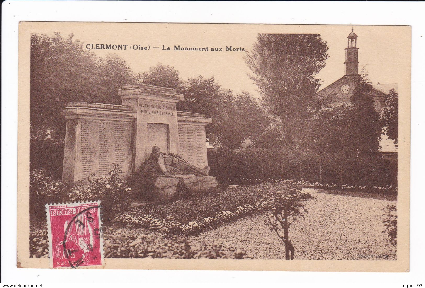 CLERMONT - Le Monument Aux Morts - Clermont