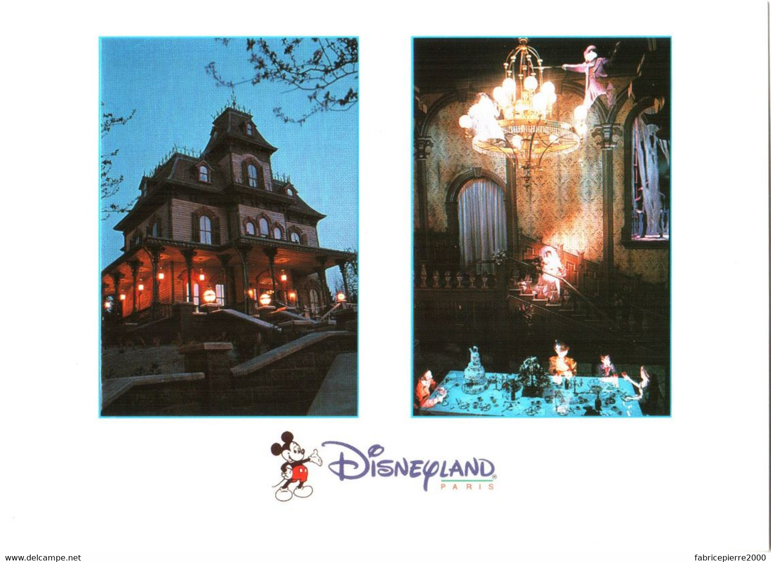 CPM 77 (Seine-et-Marne) Serris - EURODISNEY Disneyland Paris. La Maison Hantée, Multivues TBE Au Val D'Europe - Disneyland